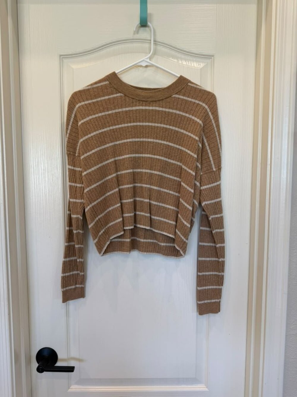 Madewell No Strings Attached Stripe Crewneck Sweater Medium
